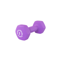 [BSTND7] dark purple 7lb neoprene dumbell