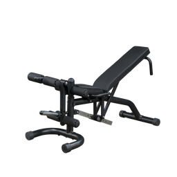 [BS-FID46] Body Solid Banco Multiposiciones declinado, plano, inclinado de apalancamiento (disco olímpico) BS-FID46