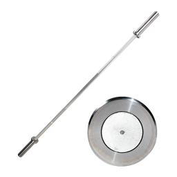 [BS-OB72A15] BARRA RECTA SEMI OLIMPICA ALUMINIO BODYSOLID 180 CM PESO 6.8 KG BS-OB72A15