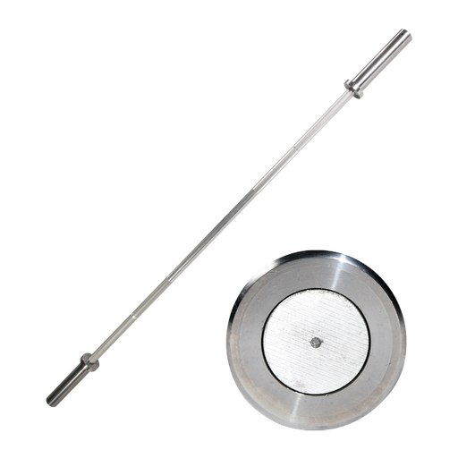 [BS-OB72A15] BARRA RECTA SEMI OLIMPICA ALUMINIO BODYSOLID 180 CM PESO 6.8 KG BS-OB72A15