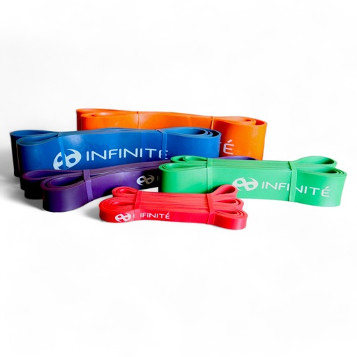 [IF-5PACK] Infinité Set de 5 Bandas de resistencia de cuerpo sólido IF-5PACK