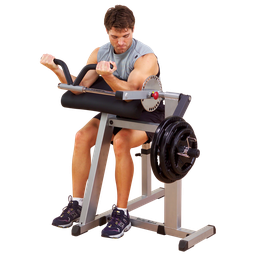 [BS-GCBT380] Body Solid Bíceps y Tríceps cargado de discos GCBT380