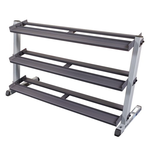 [BS-GDR60-3] BODYSOLID PRO DUMBELL RACK HEX/RACK PARA MANCUERNA HEXAGONAL 3 NIVELES BS-GDR60-3