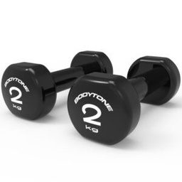 [BT-V2] Bodytone Mancuernas de vinilo/ Vinyl dumbbell 2kg (par)