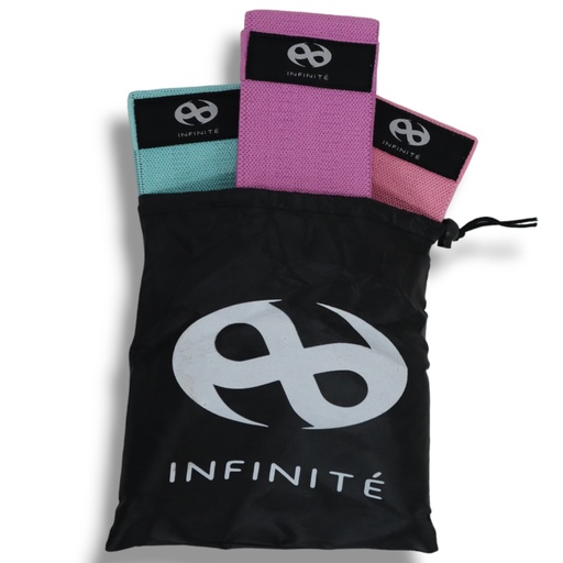 [IF-HB] Infinité Set de Bandas Elásticas para cadera / Hip Band IF-HB