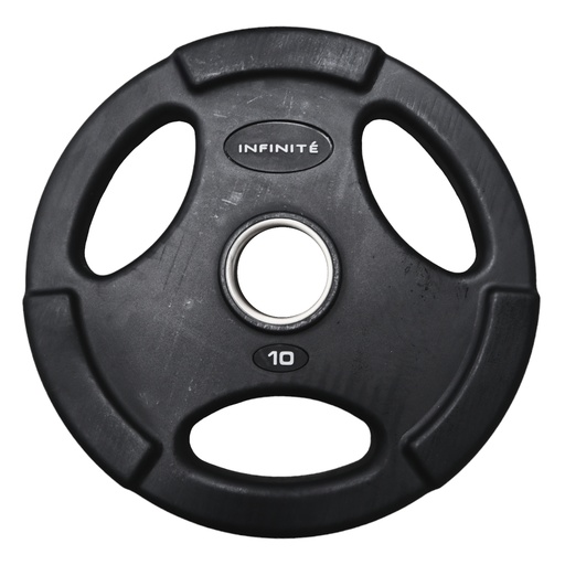 [IF-50/10LB] Infinité Disco Olimpico Profesional Forro de Goma de Alta Resistencia 10 Lb IF-50/10LB
