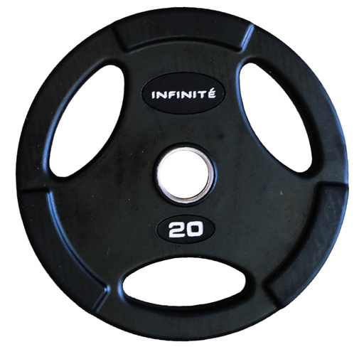 [IF-50/20K] Infinité Disco Olimpico Profesional Forro de goma de alta resistencia 20 Kg IF-50/20K
