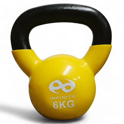[IF-K6] Infinité Pesa Rusa Kettlebell Cubierta de Vinil 6 Kg IF-K6