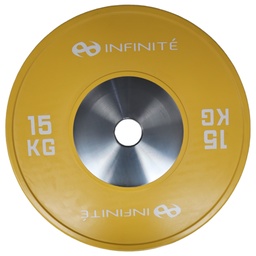 [IF-BPC15] INFINITÉ Bumper Calidad Profesional Para  Competencia 15 KG /Quallity Competition Profesional Bumper Plate 15 KG IF-BPC15