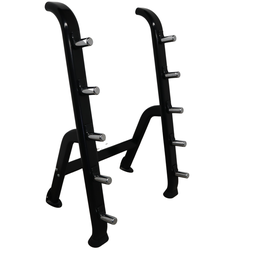 [IF-RB5B] INFINITÉ Rack de Barras/ Soporte para barras (5 Barras) / Soporte para Barras Barbell Rack (No Incluye barras/Color Negro) IF-RB5B