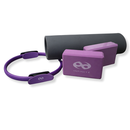 [IF-SY1] Infinité Yoga Set/Set de Yoga 1 Mat 2 Bloques y 1 Aro de Yoga