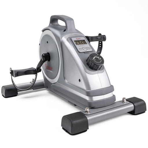 [SF-B020026] Sunny Health & Fitness Mini Bicicleta Magnetica De Ejercicio Con Pedales Para Debajo Del Escritorio o Mesa SF-B020026