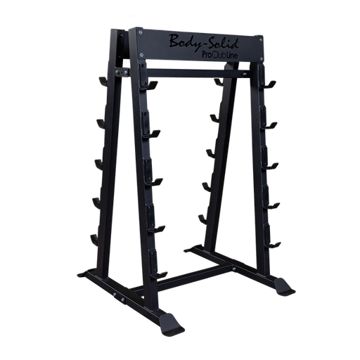 [BS-SBBR100] Body Solid Rack de barras/Soporte para barras de peso integrado BS-SBBR100