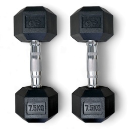 [IF-HK7.5] Infinité Par de Mancuernas Hexagonales 7.5 KG IF-HK7.5