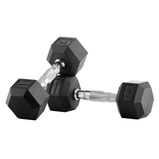 [BT-H3] Par de Mancuerna Hexagonal 3 Kg BT-H3