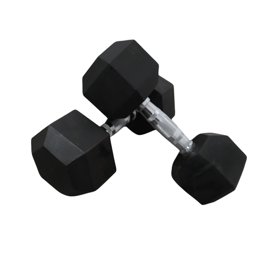 [IF-HL30] Infinité Mancuerna Hexagonal Goma de alta Resistencia Par 30 Lb IF-HL30