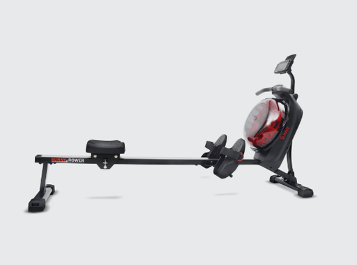 [SF-RW522017BLK] Sunny Health Fitness Maquina De Remo De Agua Magnetica Inteligente De Doble Resistencia Hydro / SF-RW522017BLK