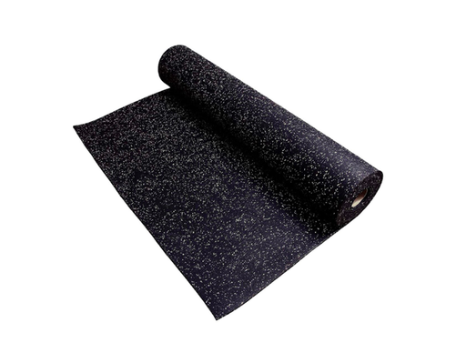 [IF-Piso-SG6-B] INFINITÉ Piso en Rollo venta por metro cuadrado / Chispas de Color blancas / Medidas del rollo 1.25M*10M*6mm de espesor IF-Piso-SG6-B