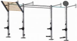 Infinité Rack para entrenamiento de Calistenia y Crossfit/Wall Training Rack medidas 508 x 260 x 346 cm IF-C46