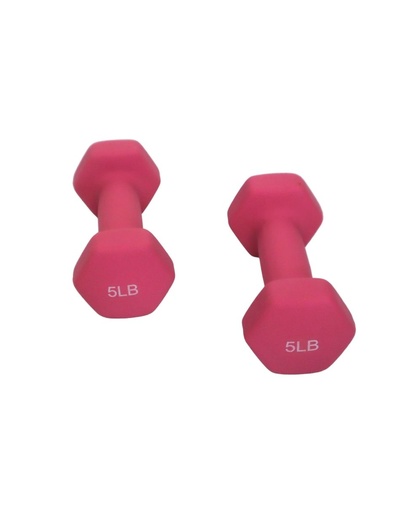 [SF-NO.021-5] Sunny Fitness Par de Mancuernas de Neopreno 5lb SF-NO.021-5