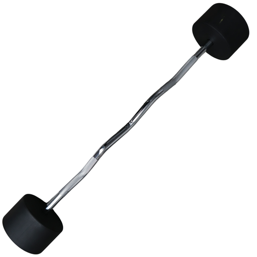 [IF-LEBC45] Infinité Barbell EZ Curl/Barra Curva/Barra Z peso integrado 45 Kg Línea económica IF-LEBC45