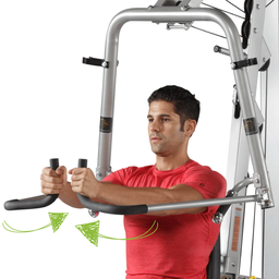 [HF-H-2200B] Hoist Fitness Multi-Gym 2 Stack Corner H-2200B
