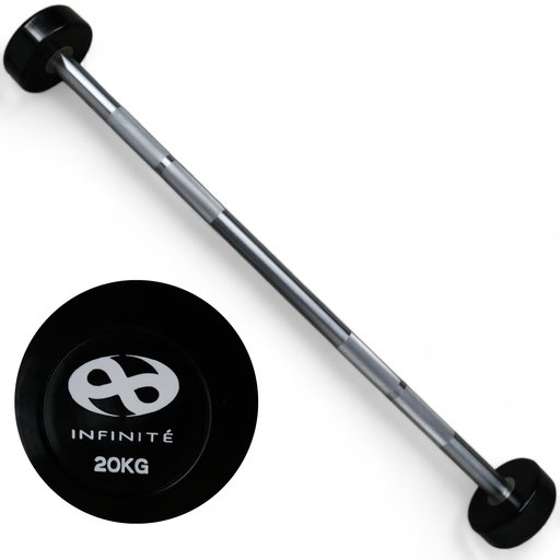 [IF-BRU20] Infinité Barra Recta de Uretano Peso integrado 20 Kg / Barbell Straight IF-BRU20