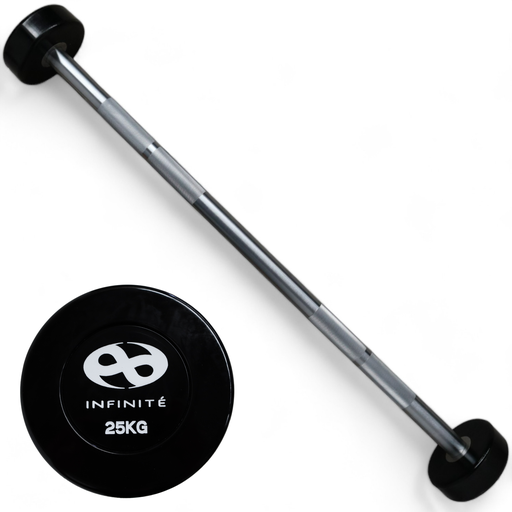 [IF-BRU25] Infinité Barra Recta de Uretano Peso integrado 25 Kg / Barbell Straight IF-BRU25