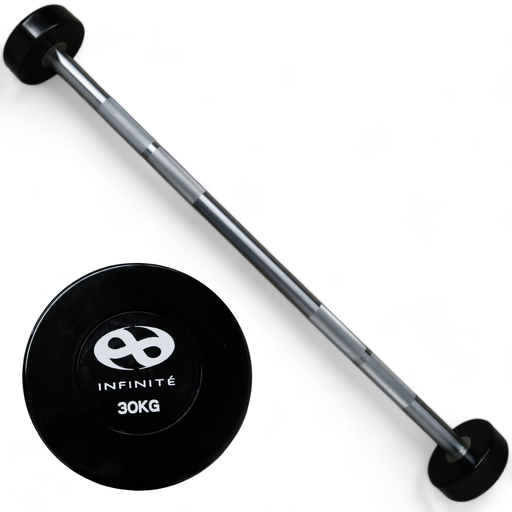 [IF-BRU30] Infinité Barra Recta de Uretano Peso integrado 30 Kg / Barbell Straight IF-BRU30