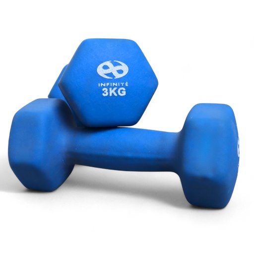 [ECO-IF-MN3] Infinité Par de Mancuernas de Neopreno 3kg ECO-IF-MN3